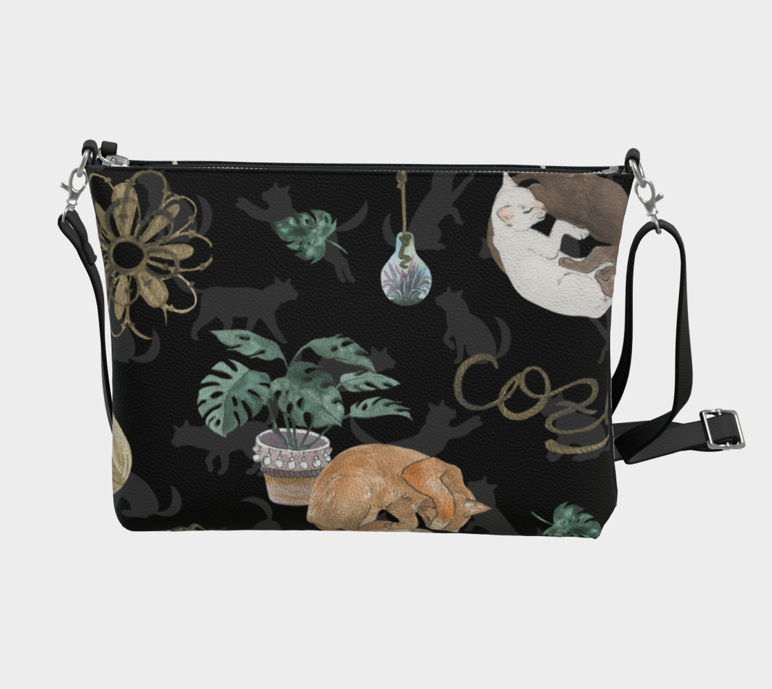 Crossbody Purse - Cats Meow