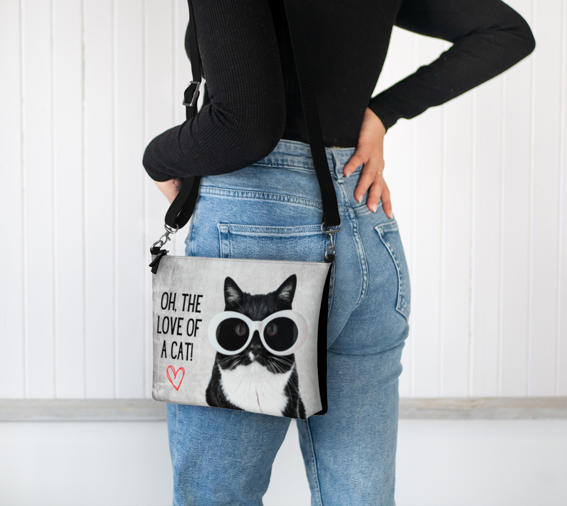 Crossbody Purse - The Love of a Cat