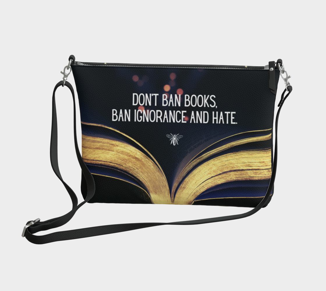 Crossbody Purse - Do not ban books