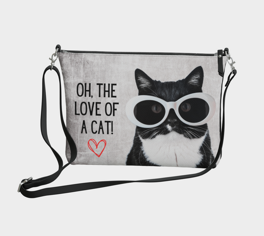 Crossbody Purse - The Love of a Cat